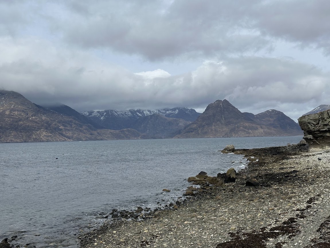 View of the Cuillin mountains from near Elgol, Isle of Skye