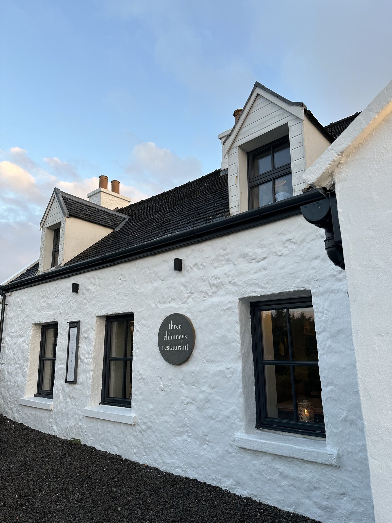The Three Chimneys restaurant, Colbost, near Dunvegan, Isle of Skye
